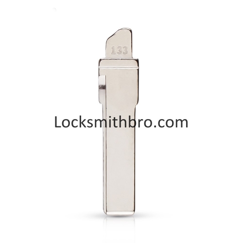 LockSmithbro Original Replacement Flip Remote Key Blade Car Key Blank For VW Golf 7 Skoda Flip Remote Key 133# HU66 Blade