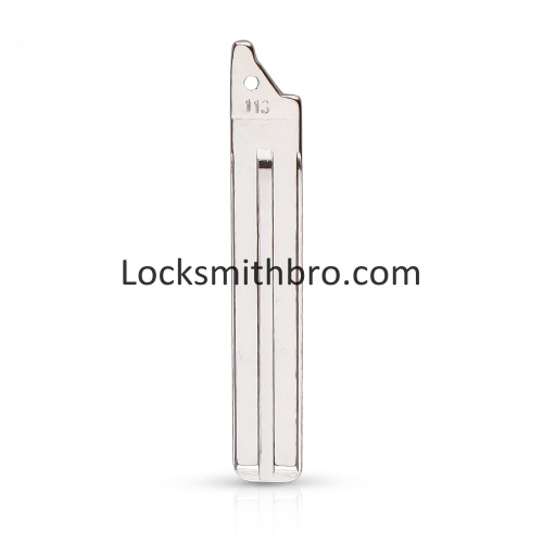 LockSmithbro 113# Original Replacement Flip Remote Key Blade Car Key Blank ForToyota Flip Remote Key (2014 Year)