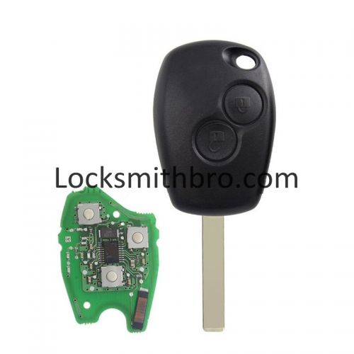 LockSmithbro Mercedes Benz Smart 3 Button Remote Key With 433Mhz 7961M Hitag-AES 4A Chip For Car After 2016 NO Logo