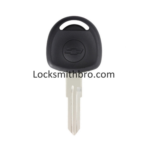 LockSmithbro ID48 Chip Chevrolet Transponder Key With Left Blade And Logo
