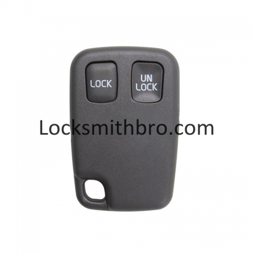 LockSmithbro 2 Button No Logo Volvo Remote Key Shell
