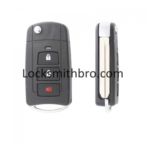 LockSmithbro 3 Button Toyot Flip Remote Key Shell