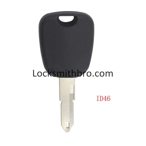 LockSmithbro ID46 Chip 206(NE73) ForCitroen Without Logo Transponder Key