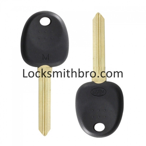 LockSmithbro Left Blade With Logo Kia Transponder Key Shell Case