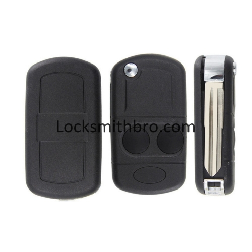 LockSmithbro Landrover 2 Button FLip Remote Key SheLL