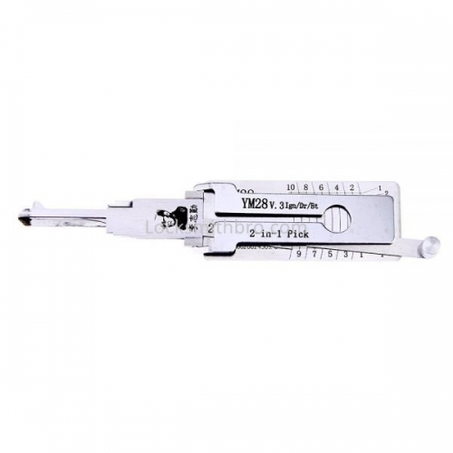 LockSmithbro Lishi YM28 2in1 Decoder and Pick for VAUXHALL and OPEL