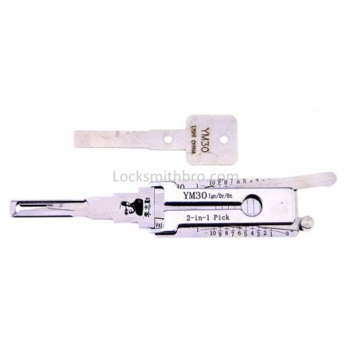 LockSmithbro Lishi YM30 2in1 Decoder and Pick for SAAB