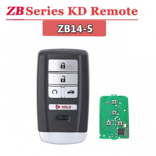 Keydiy ZB14-5 Honda Style 5-Button Universal Smart Key w/ Proximity Function