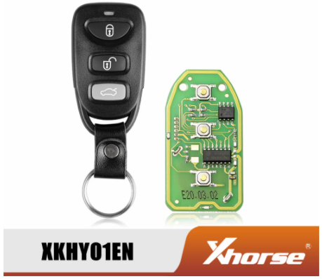 Xhorse Wire Remote  XKHY01EN（3+1）button