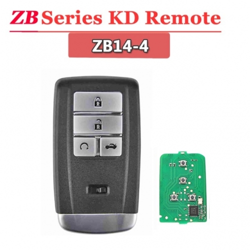 Keydiy ZB14-4 Honda Style 4-Button Universal Smart Key w/ Proximity Function