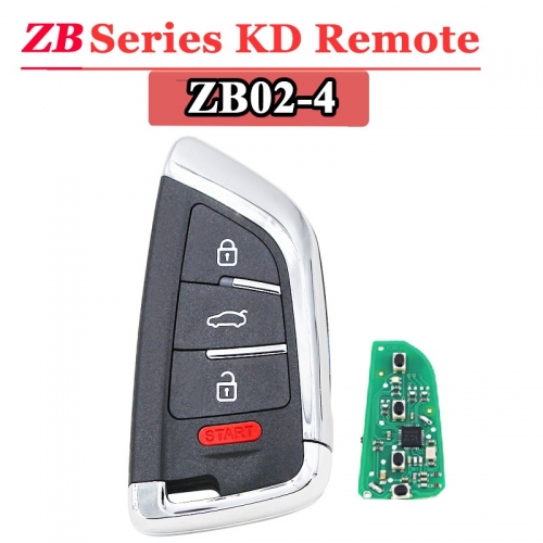 Keydiy ZB02-4 4-Button Universal Smart Key w/ Proximity Function