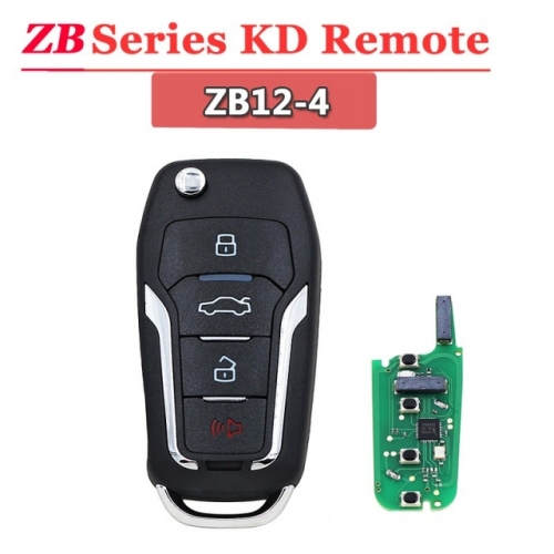 Keydiy ZB12-4 Ford Style 4-Button Universal Smart Key w/ Proximity Function