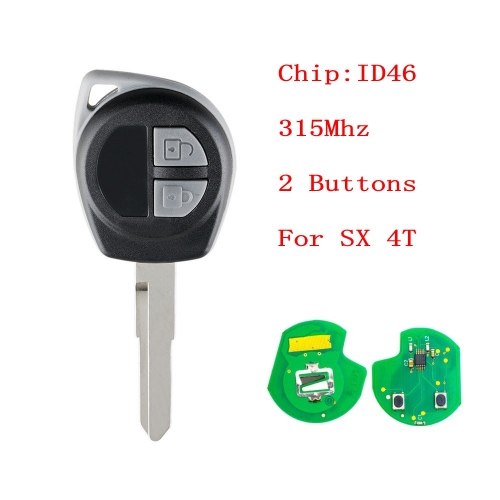 2 Button SX4 Remote 315Mhz 3T for T-Suzuki SX4