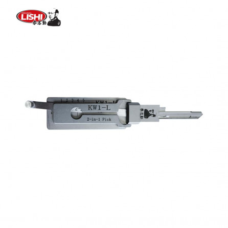 LockSmithbro KW1-L  5-Pin Kwikset Keyway Tool  2-in-1 Pick & Decoder  Left Hand and Rever-se