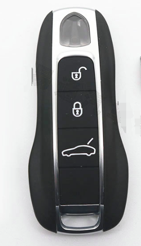 3 button T-Porsche new style Racing car key shell (Sedan)