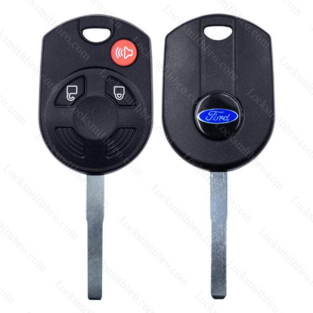 3 Button With Logo Ford Remote Key Shell Case 5798