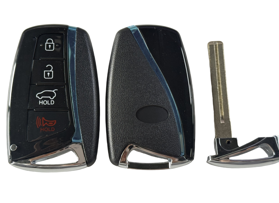 LockSmithbro 4 Button ForHyundai Smart Remote Key Shell With Logo( SUV)